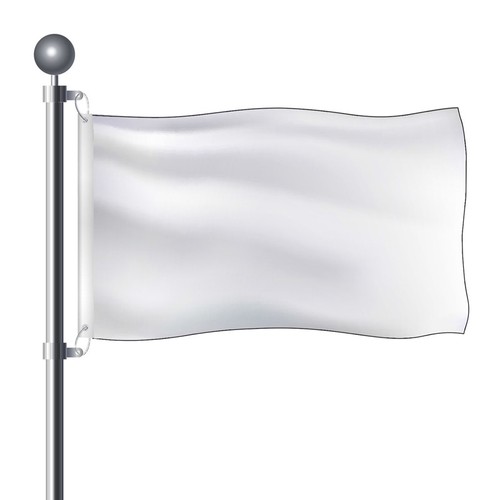 Fahne flagge weiß - weiß, x