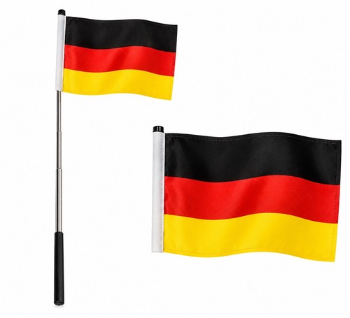 Deutschland fahne teleskopstab - deutschland,