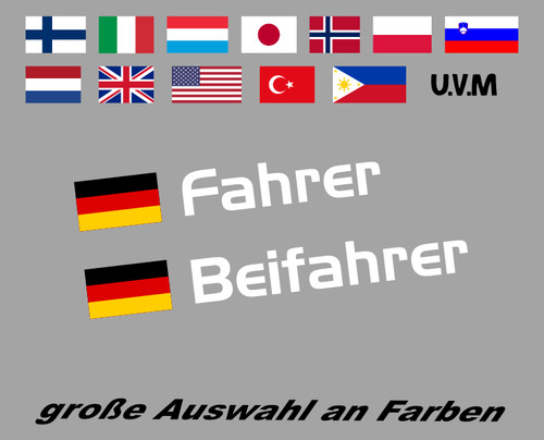 Name flagge 12mm - &,