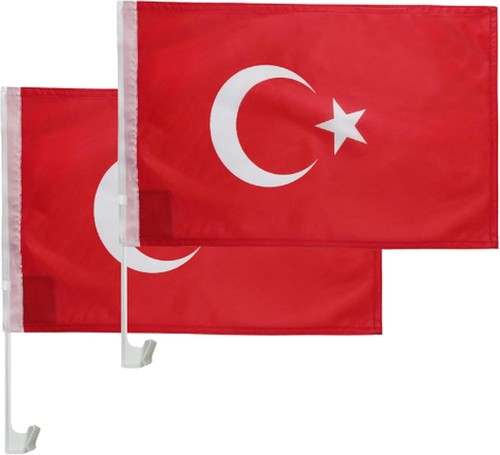 Autoflagge türkei - 2x,