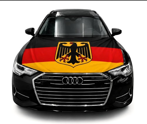 Motorhauben flagge deutschland - flagge,