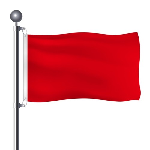 Fahne flagge rot x 150 - /,