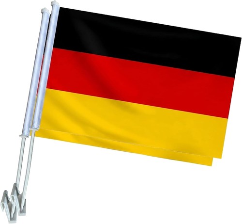 Autoflagge deutschland - 2x, –